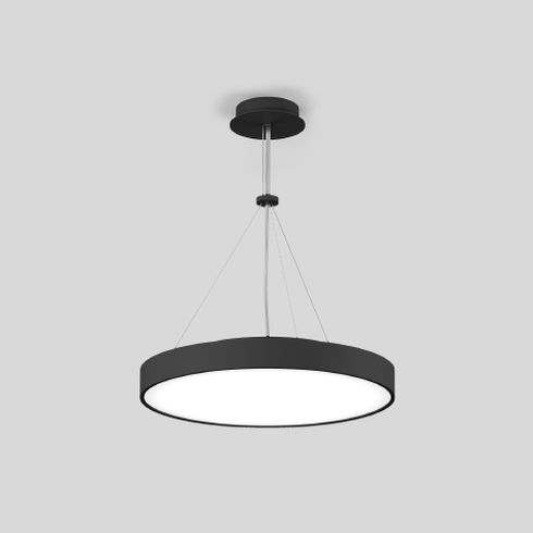 VELA 450 SUSPENDED D Pendant luminaire, black