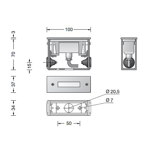 88300K4 In-ground luminaire LED