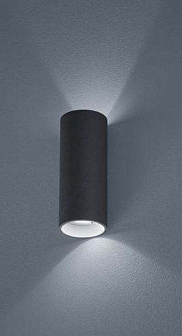 SWIFT graphite LED wall luminaire