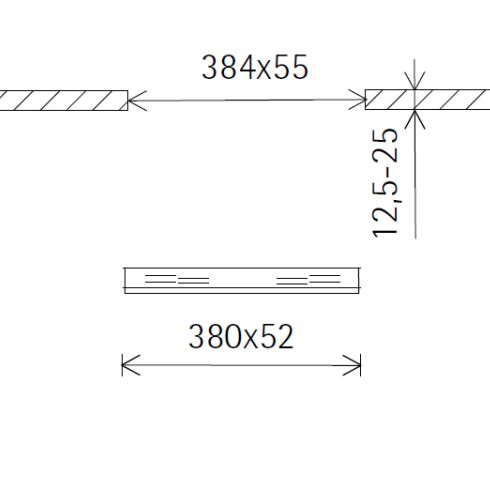 87154.000 MOUNTING FRAME for ERCO luminaires