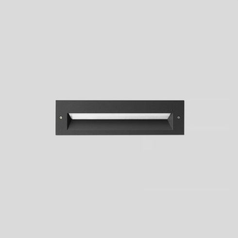33054K4 Recessed LED wall luminaire, graphite