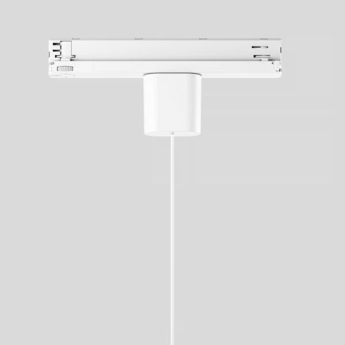 13356 Track adapter velvet white for BEGA system pendant luminaires