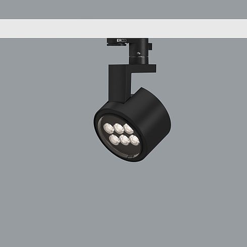 71639.000 PARSCAN black LED spotlight for ERCO DALI system