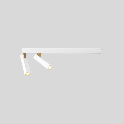 MICK 2.0 3000K LED ceiling spotlight, white