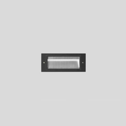 33023K3 Recessed LED wall luminaire, graphite
