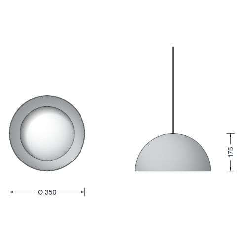 50993.2K3 - STUDIO LINE LED system pendant luminaire, aluminium