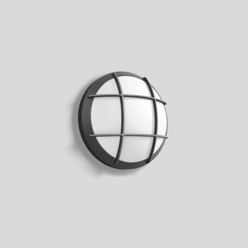 24173 Wall and ceiling luminaire, graphite