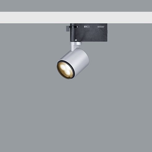 72330.000 POLLUX silver Spotlight for ERCO 3-circuit system