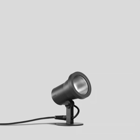 85282K3 LED floodlight with earth spike, graphite