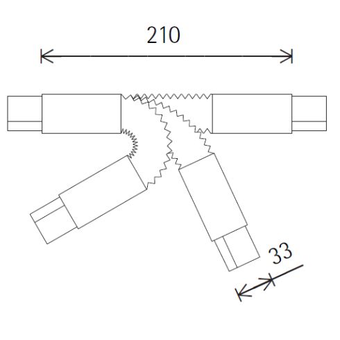 79231.000 MULTIFLEX COUPLER black for ERCO DALI track system
