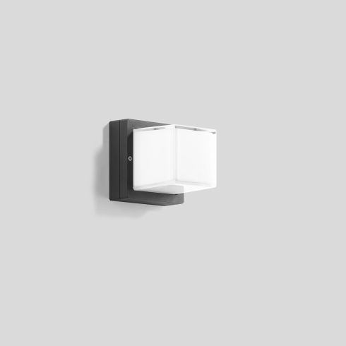 22439 LED wall, ceiling and pillar luminaire, graphite