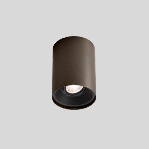 SOLID 1.0 2700K LED ceiling luminaire, bronze - black