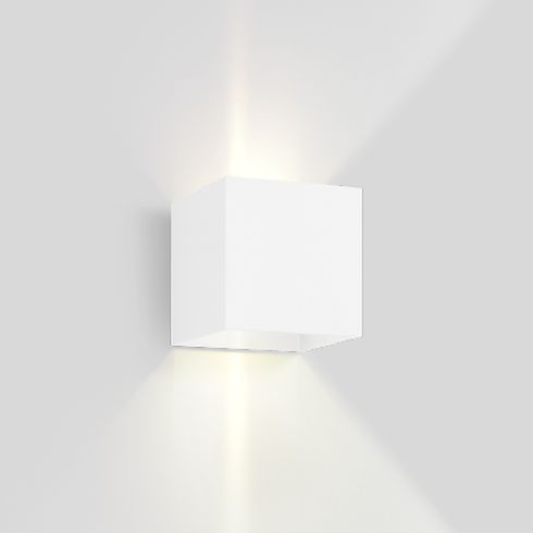 BOX WALL 2.0 3000K LED wall luminaire, white