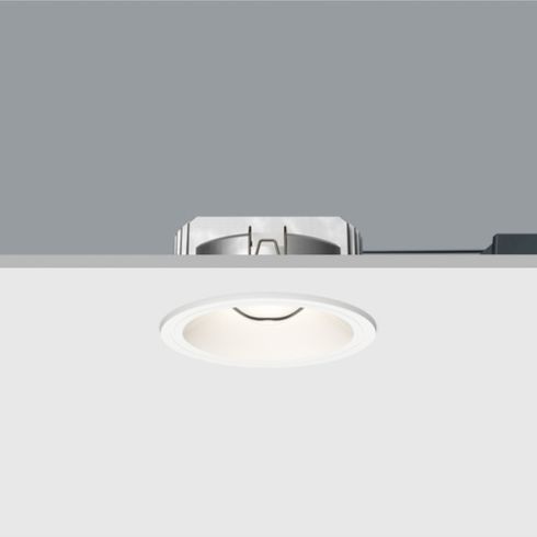 80018.000 SKIM white Recessed downlight