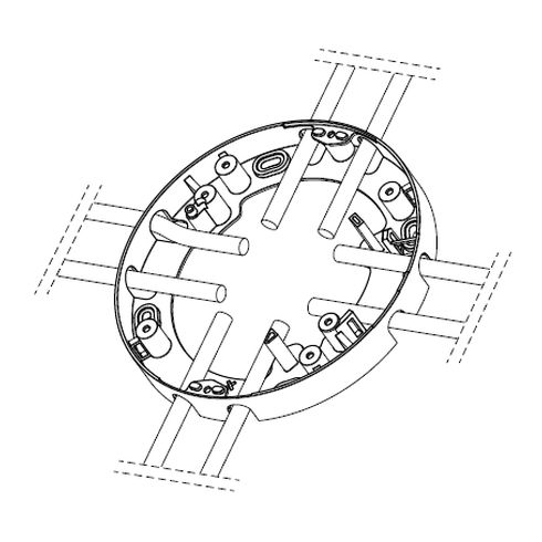 Accessory - 13635 Mounting frame, graphite