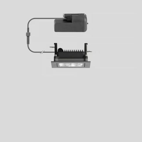 24812AK3 Recessed LED ceiling downlight, silver