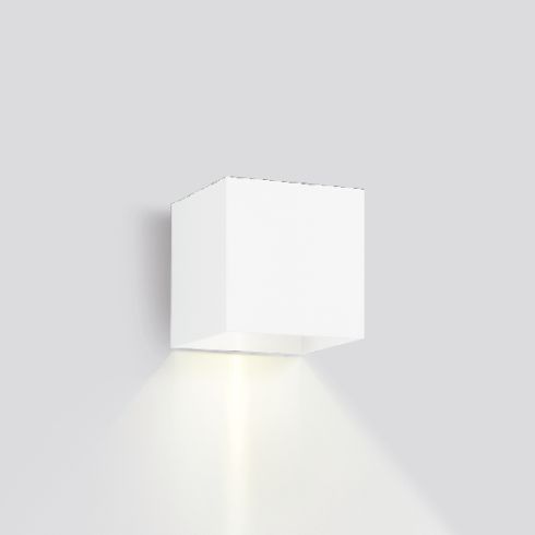 BOX WALL 1.0 3000K LED wall luminaire, white