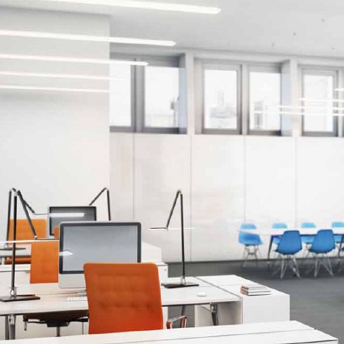 Roxxane Office LED desk luminaire 4000K, black
