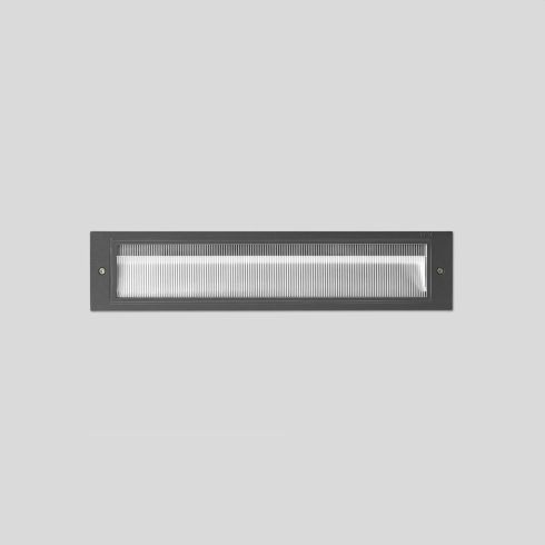 33049AK3 Recessed LED wall luminaire, silver