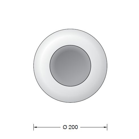 51444.5K3 Table luminaire, velvet black