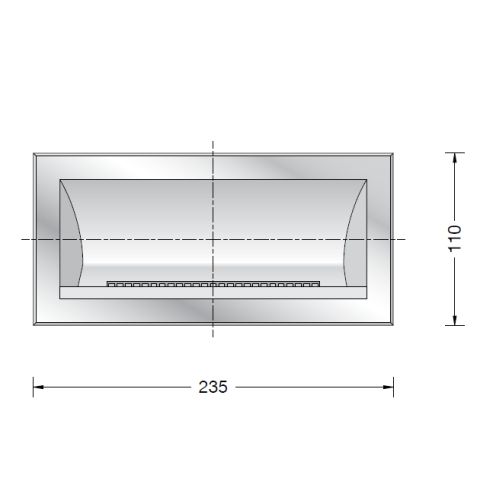 84091K3 LED in-ground luminaire, asymmetrical