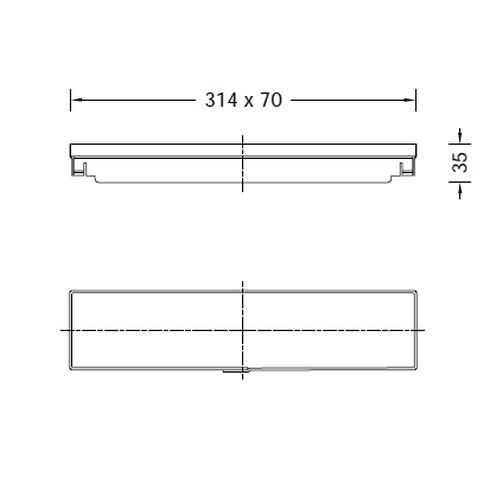 Accessory - 10023 Plaster frame